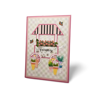 front of card