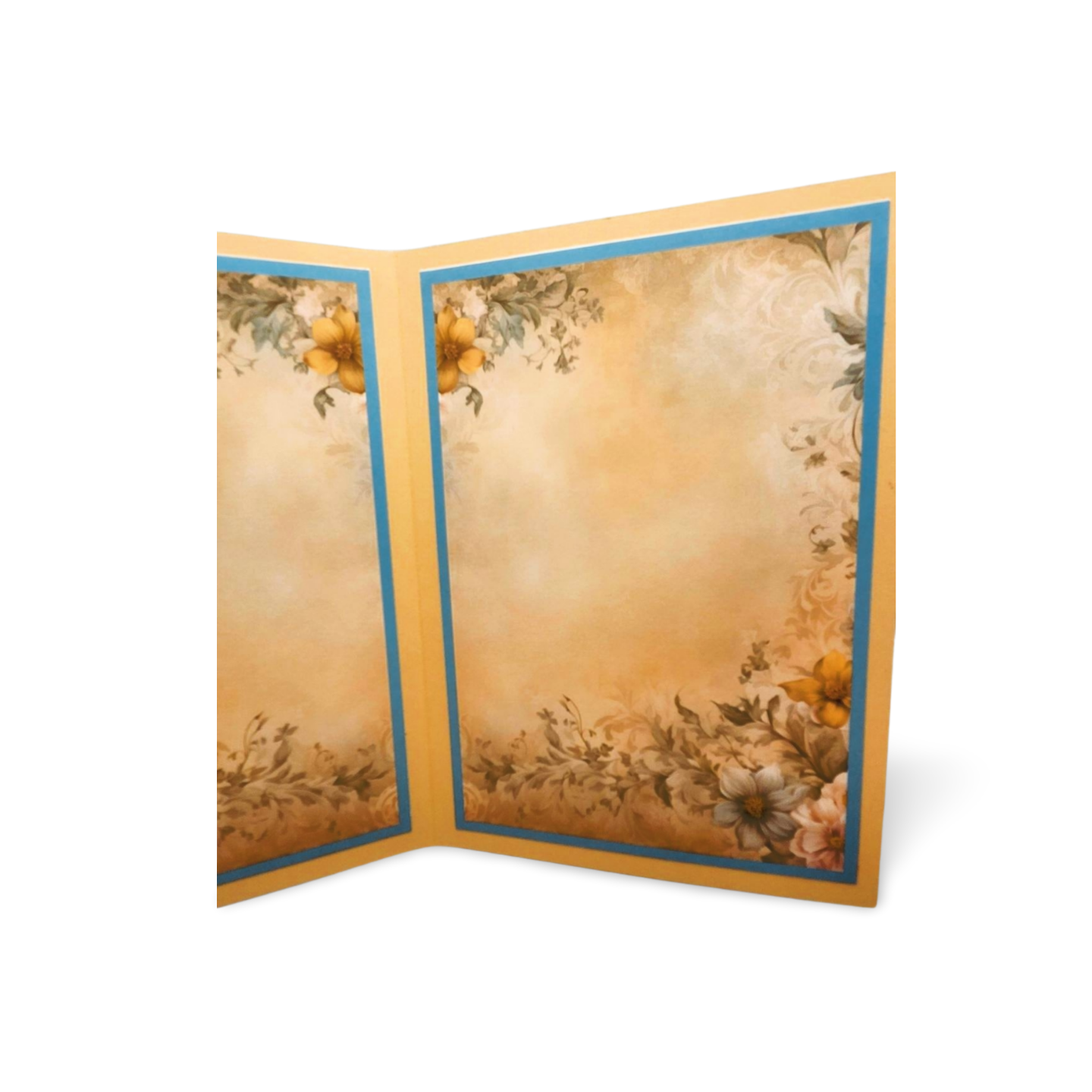 Inside of card