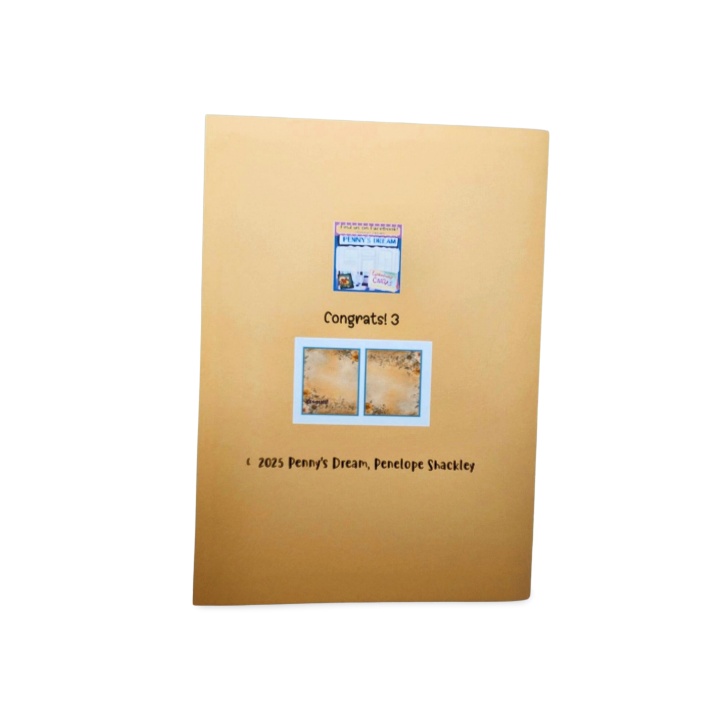 Back of card