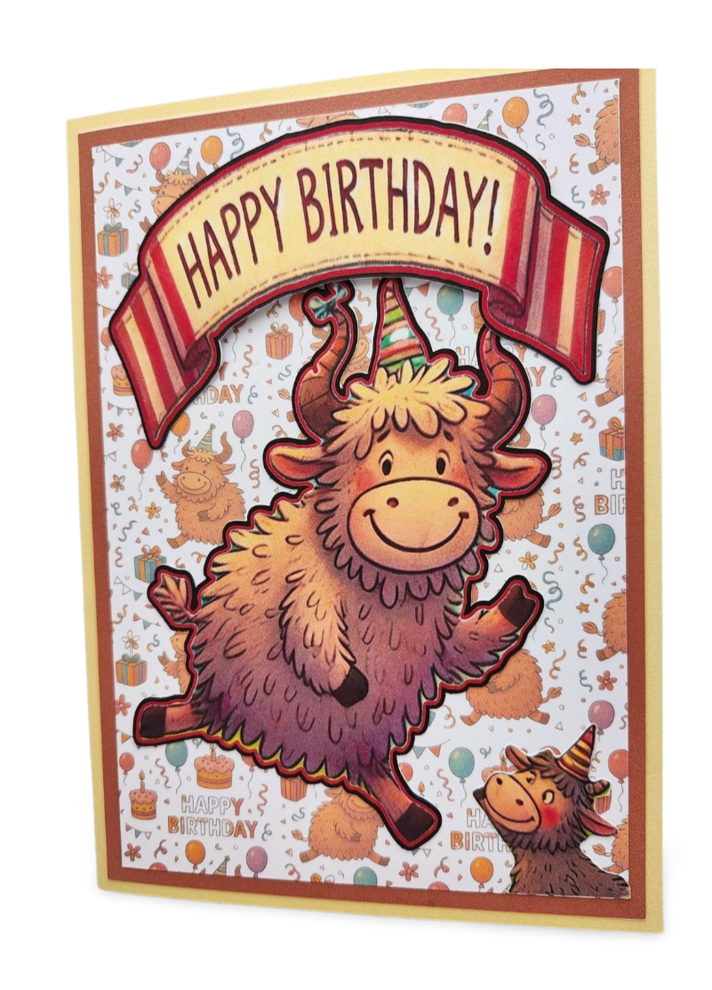 🎈 Hilda’s Birthday Bash Card – One of a Kind