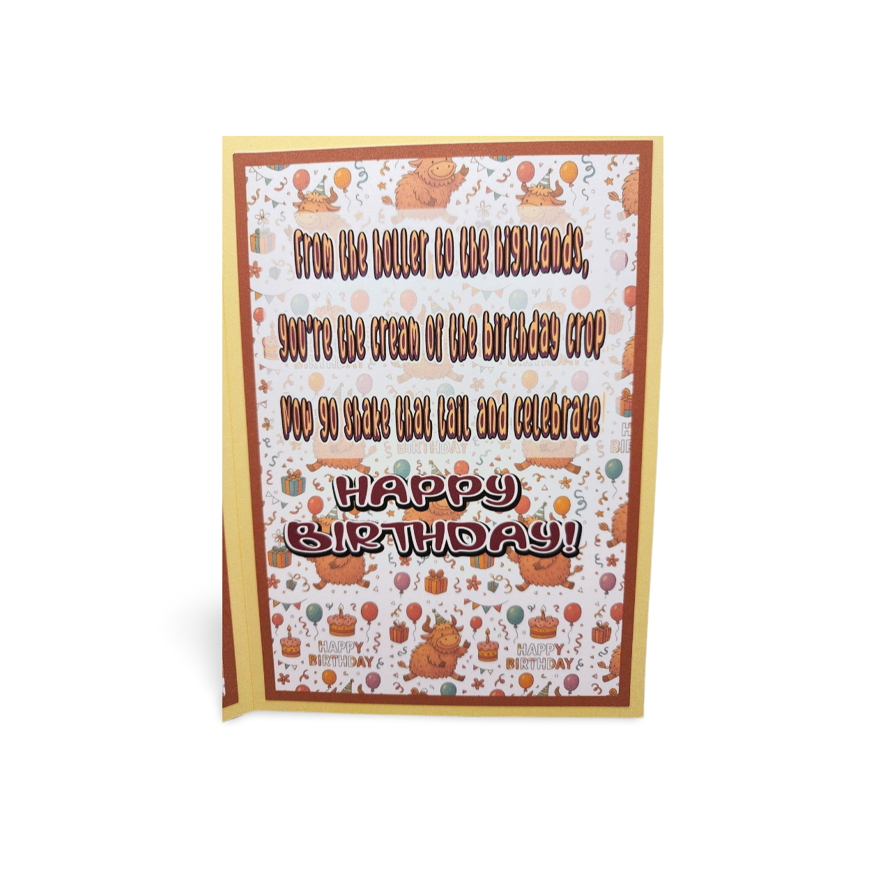 🎈 Hilda’s Birthday Bash Card – One of a Kind