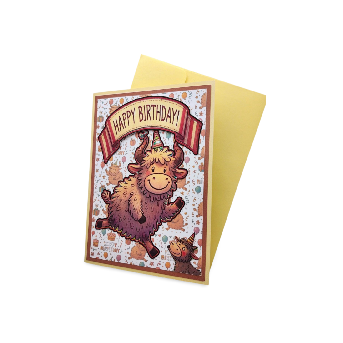 🎈 Hilda’s Birthday Bash Card – One of a Kind