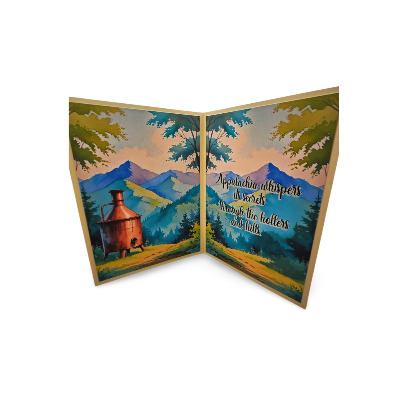Inside of greeting card
