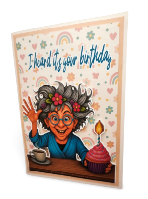 Face of Birthday Card