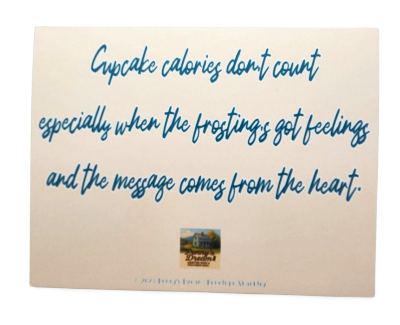 Back of Notecard