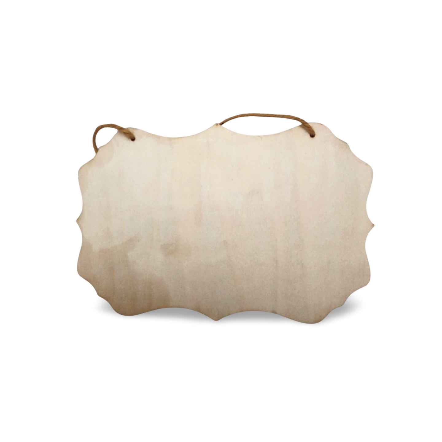 Beige wall light fixture with leather strap on a white background