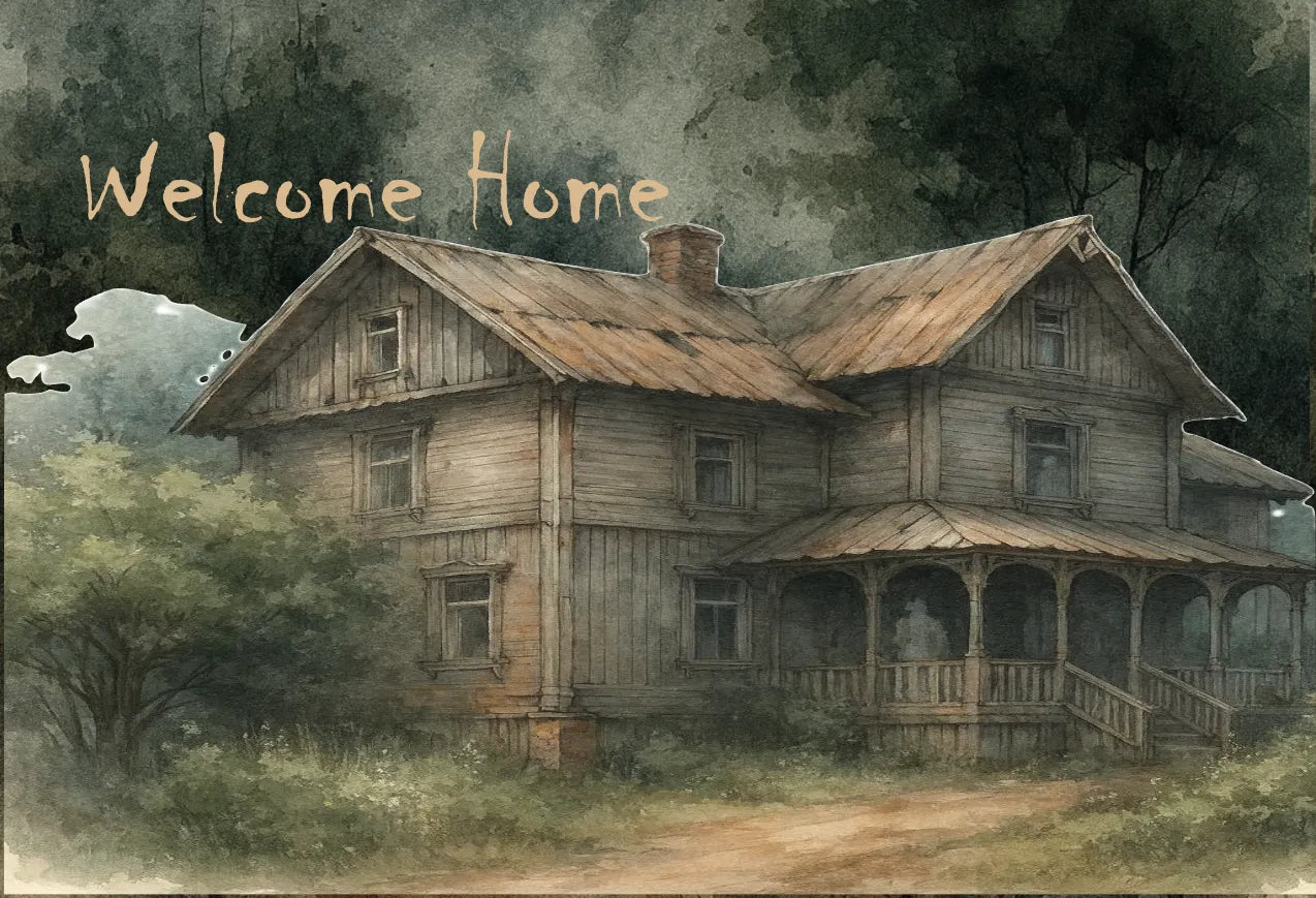 Welcome Home — Haunted Print — Digital Download
