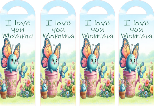 Love Momma — Bookmark Sheet — Digital Download