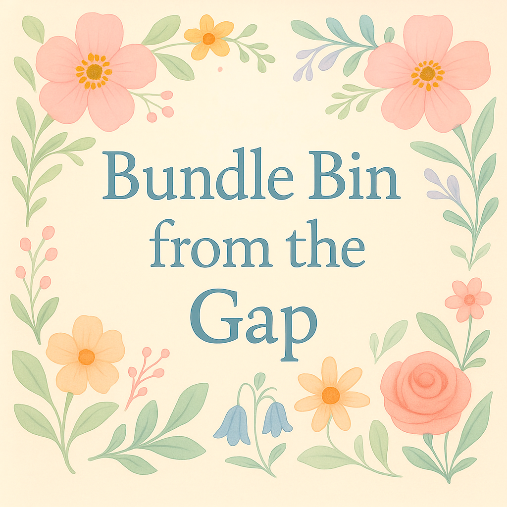 Bundle Bin from the Gap