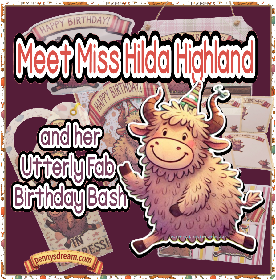 Utterly Fab Birthday Bash with Hilda Highland