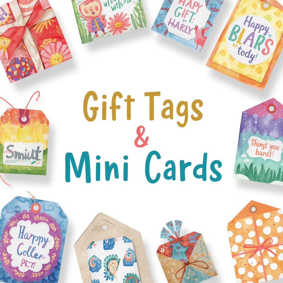 Gift Tags & Mini Cards