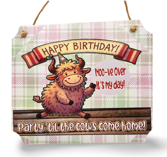 🪧 Miss Hilda’s Birthday Bash Sign – One of a Kind