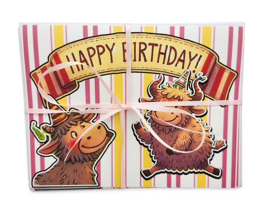 💌 Miss Hilda’s Birthday Bash Notecard Set – One of a Kind
