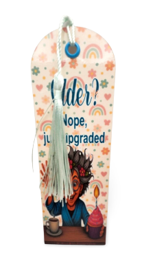 Front of bookmark with tassel