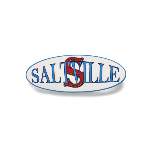 Logo with 'Saltville' text on a white background