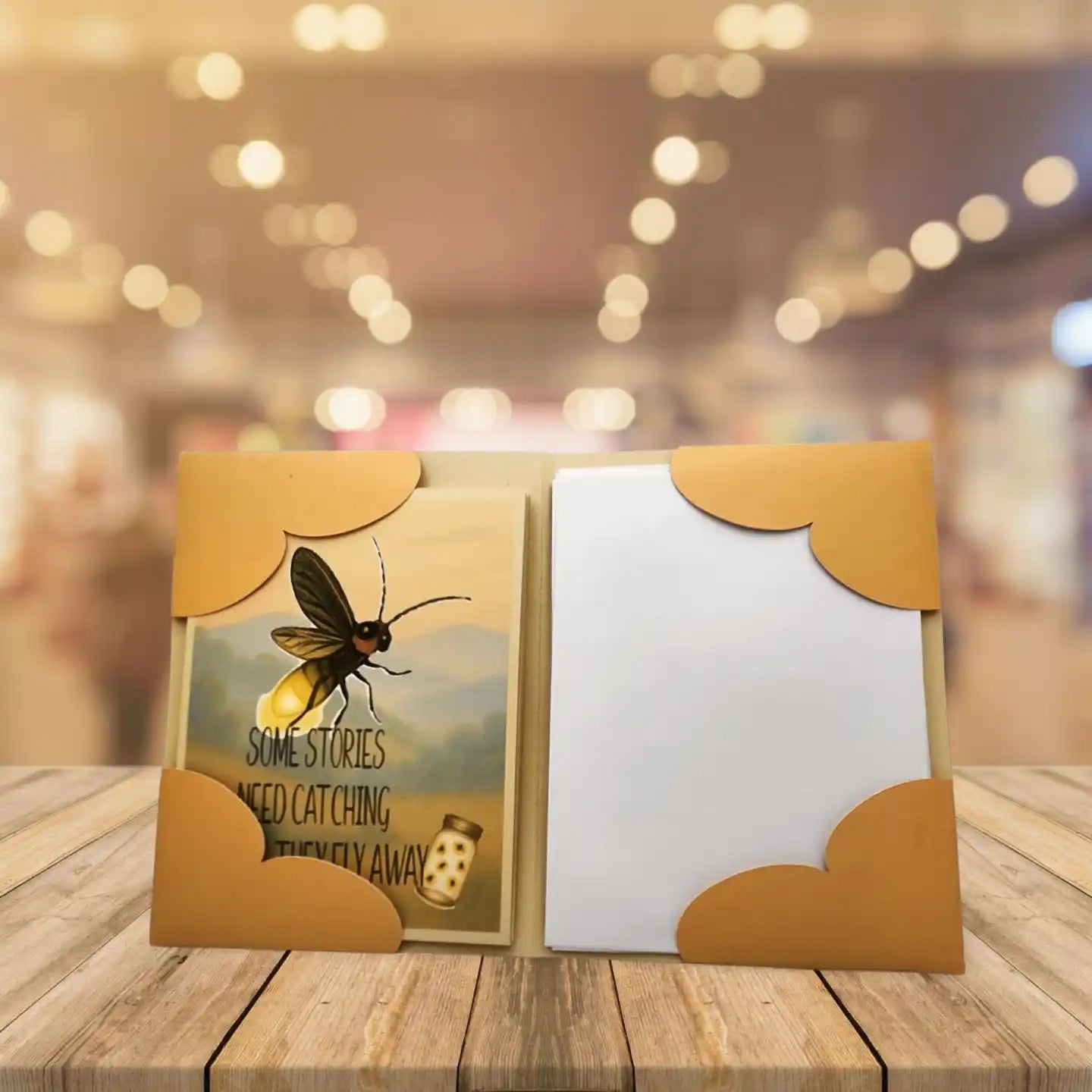 Inside of notecard set