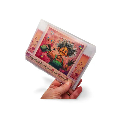 front of greeting card