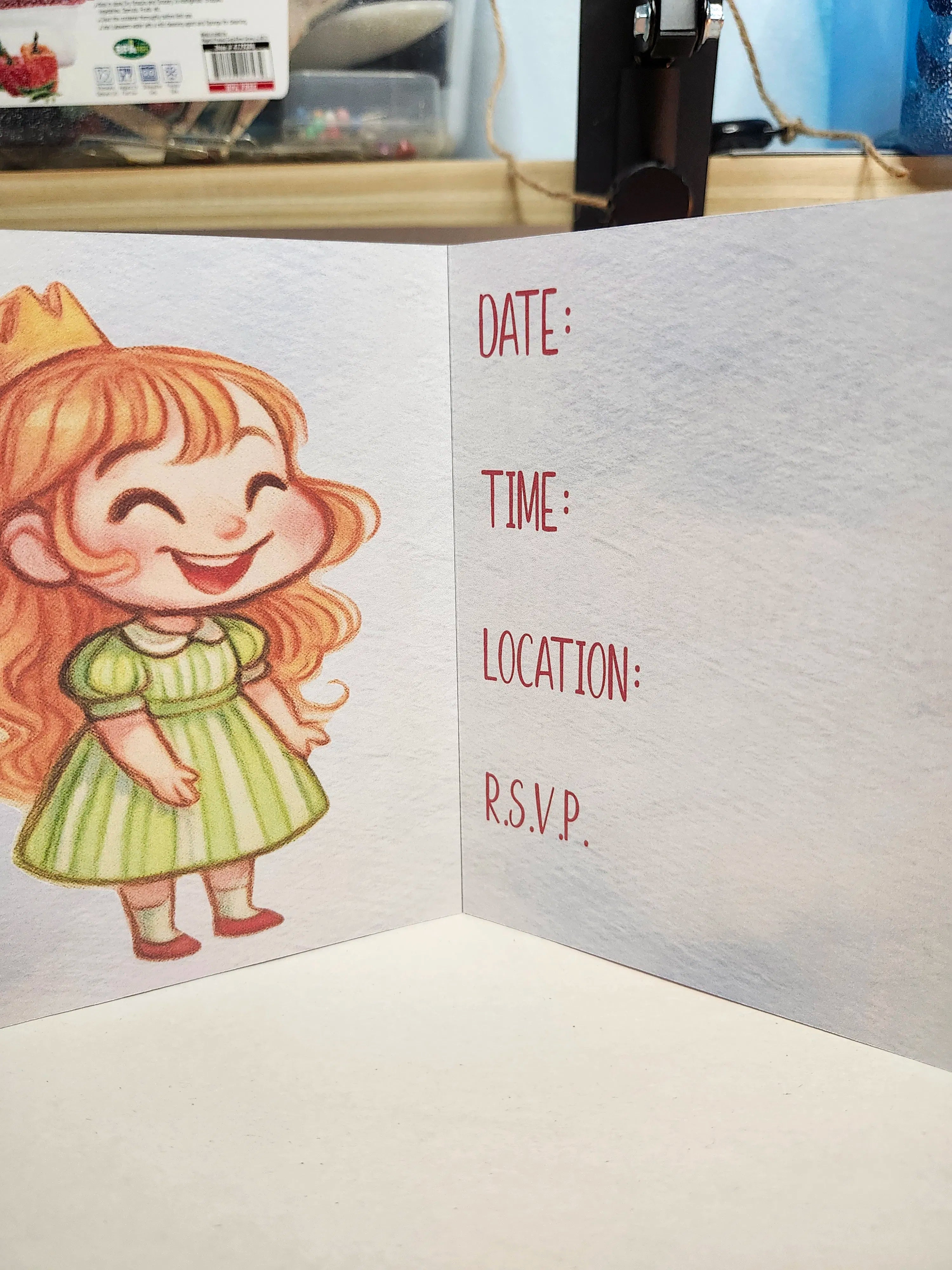 inside of invite