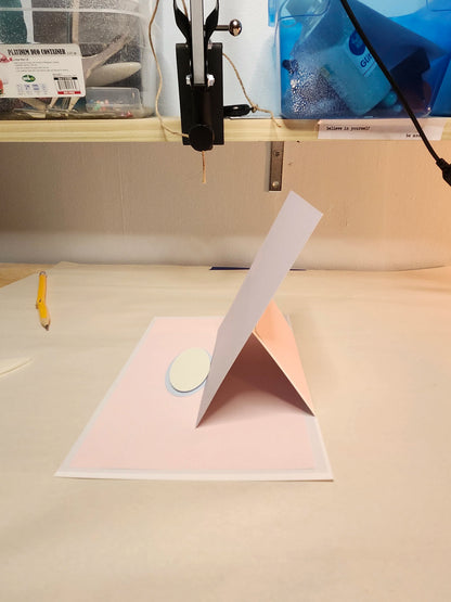 Easel card example