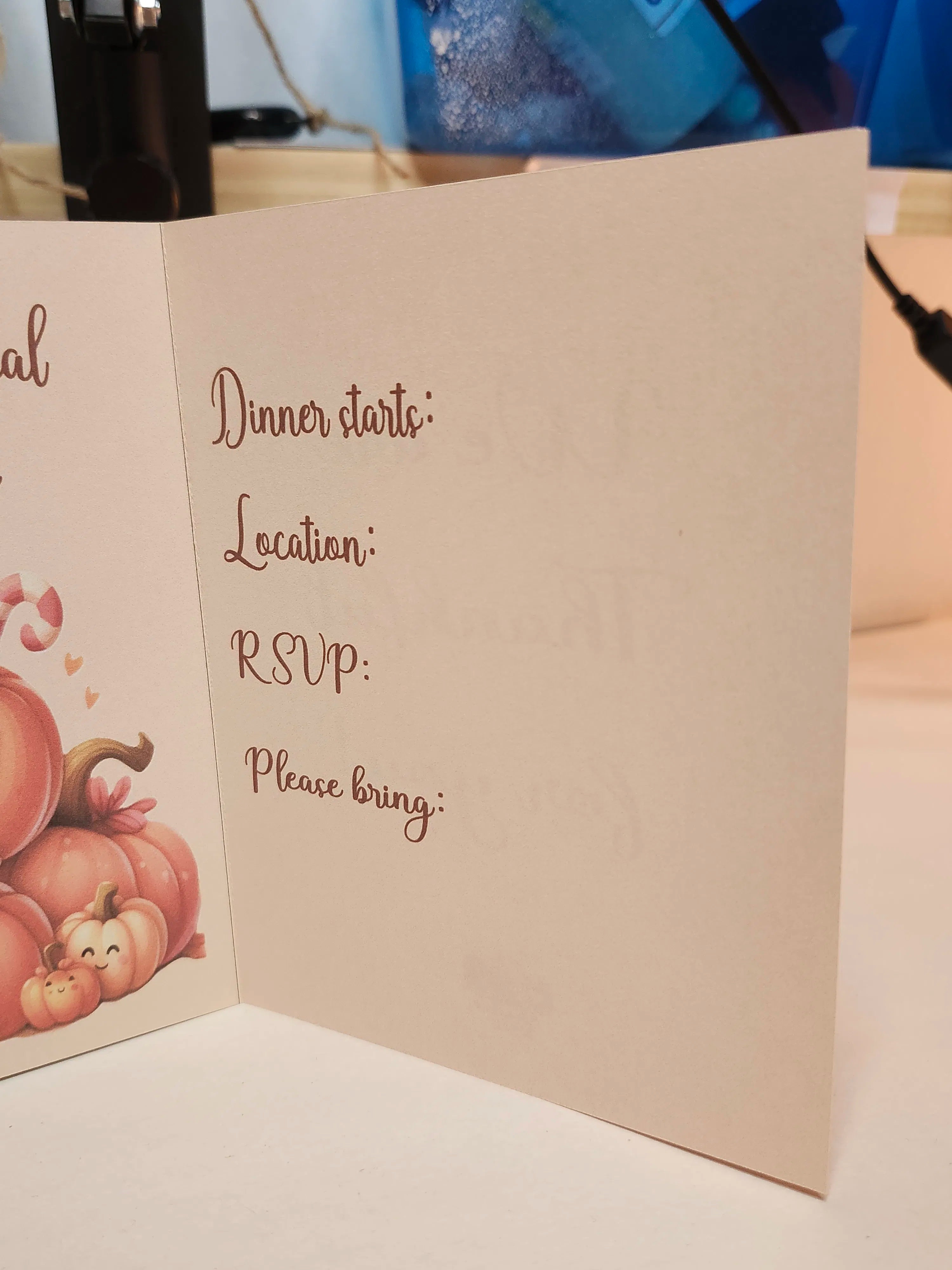 Inside of invite