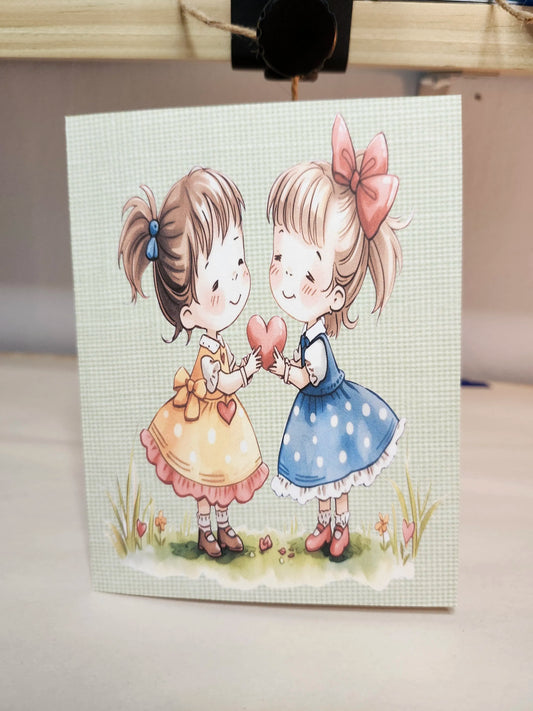 Front of notecard