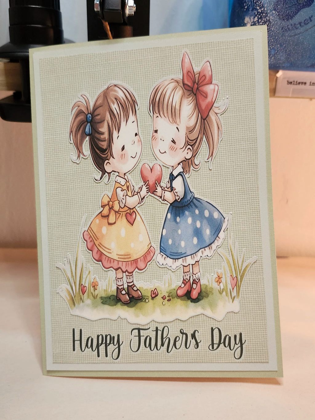 From of father's day card