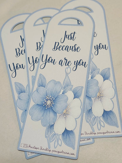 Just Because — You Are You — Bookmark — Digital Download