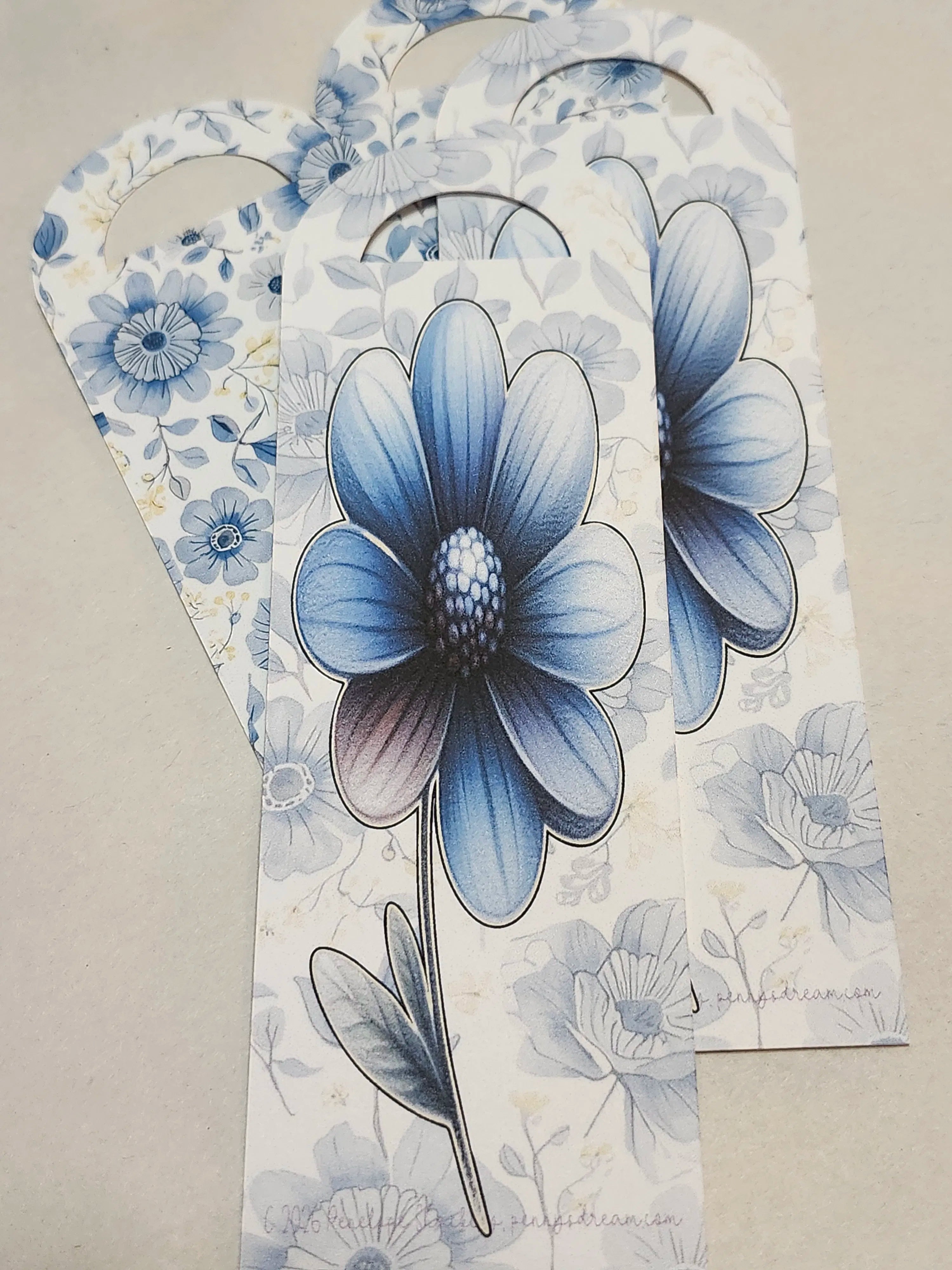Floral design on a beige background