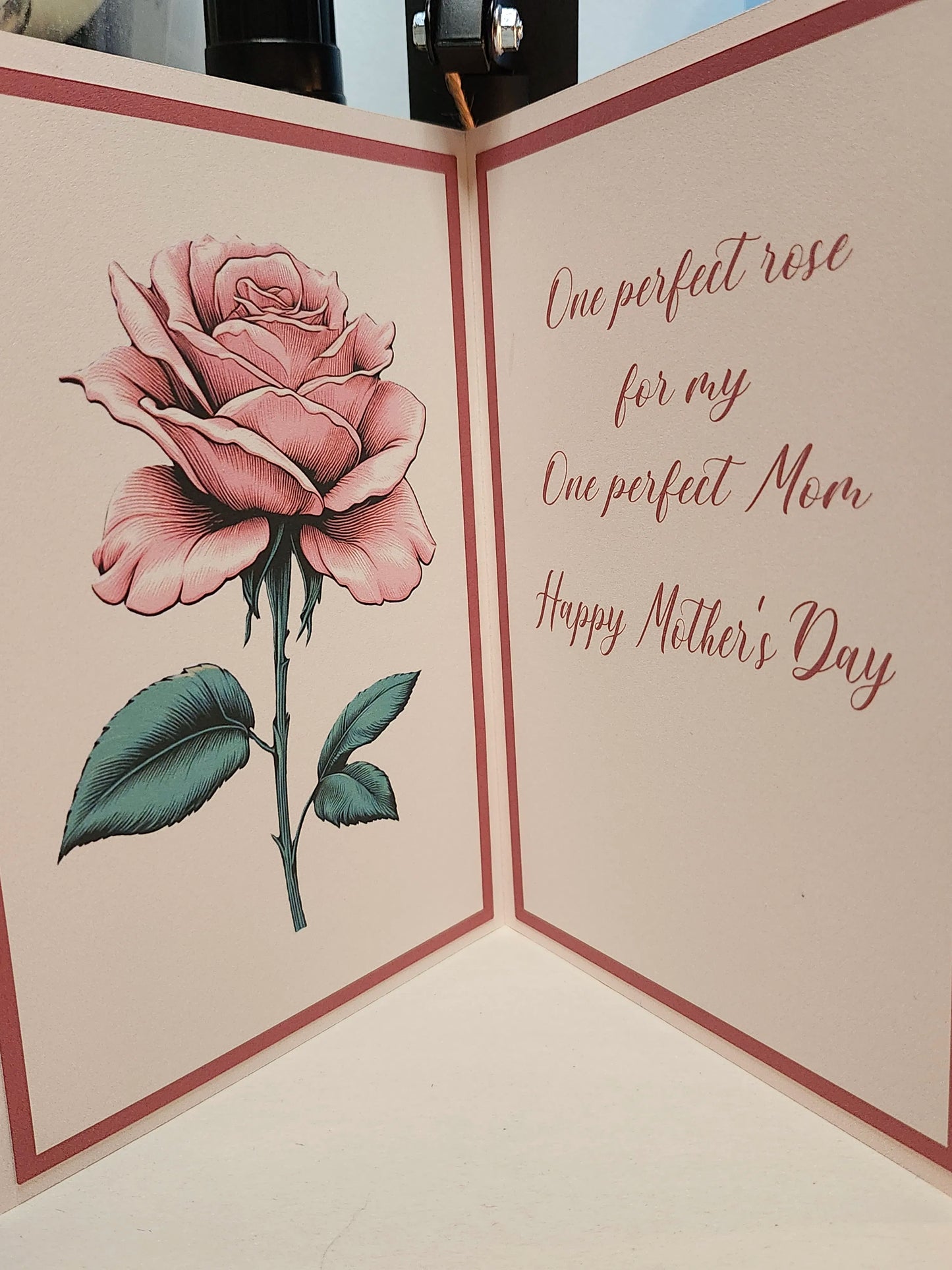 One Perfect Mom — 5 × 7 Mother’s Day Card — Digital Download