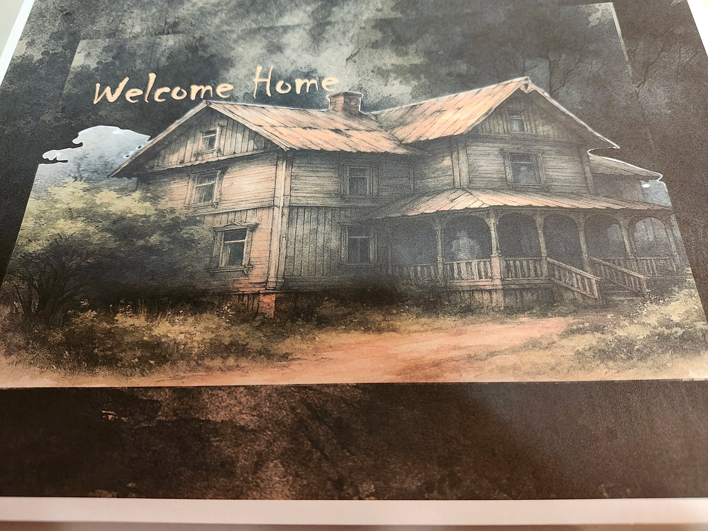 Welcome Home — Haunted Print — Digital Download