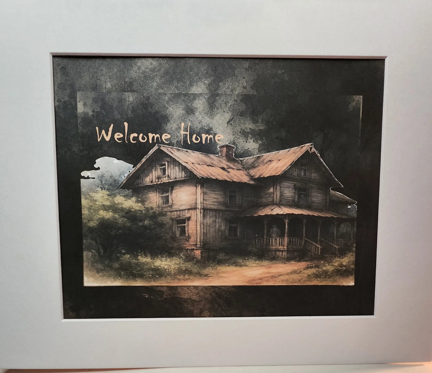 Welcome Home — Haunted Print — Digital Download