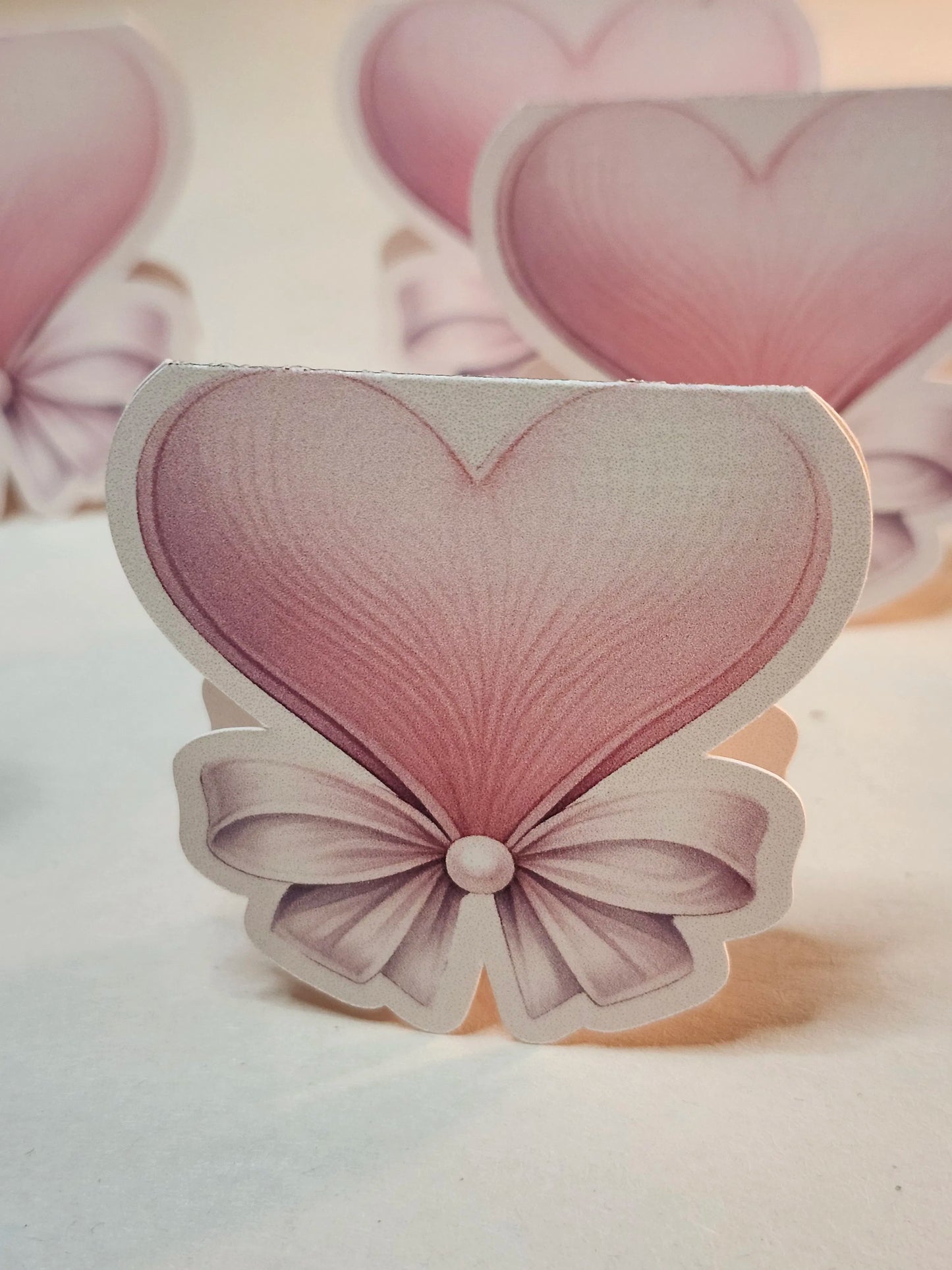 Love Heart Gift Tags — Set of Six — Digital Download