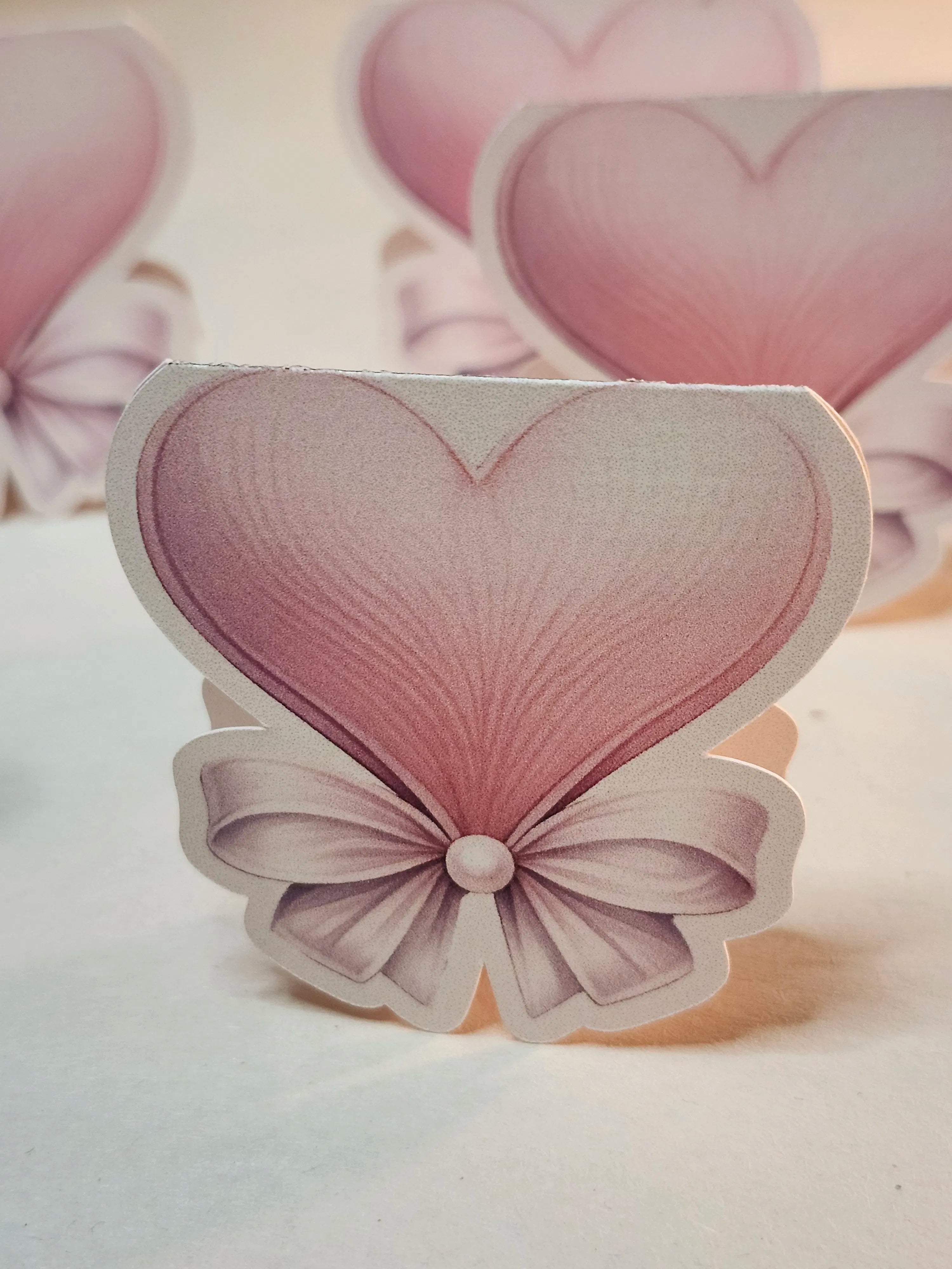 Love Heart Gift Tags — Set of Six — Digital Download