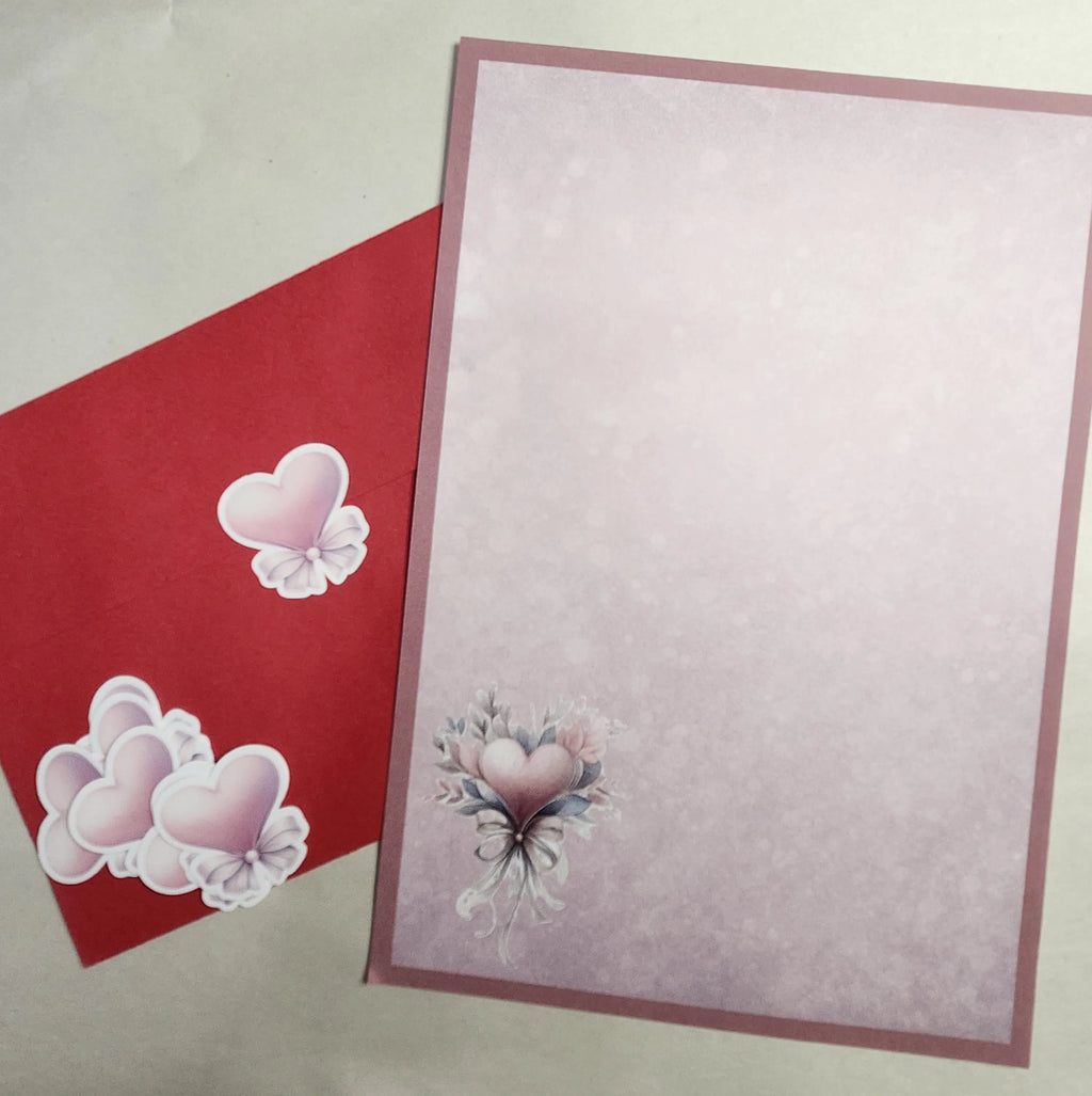 Love Heart Writing Set — Digital Download