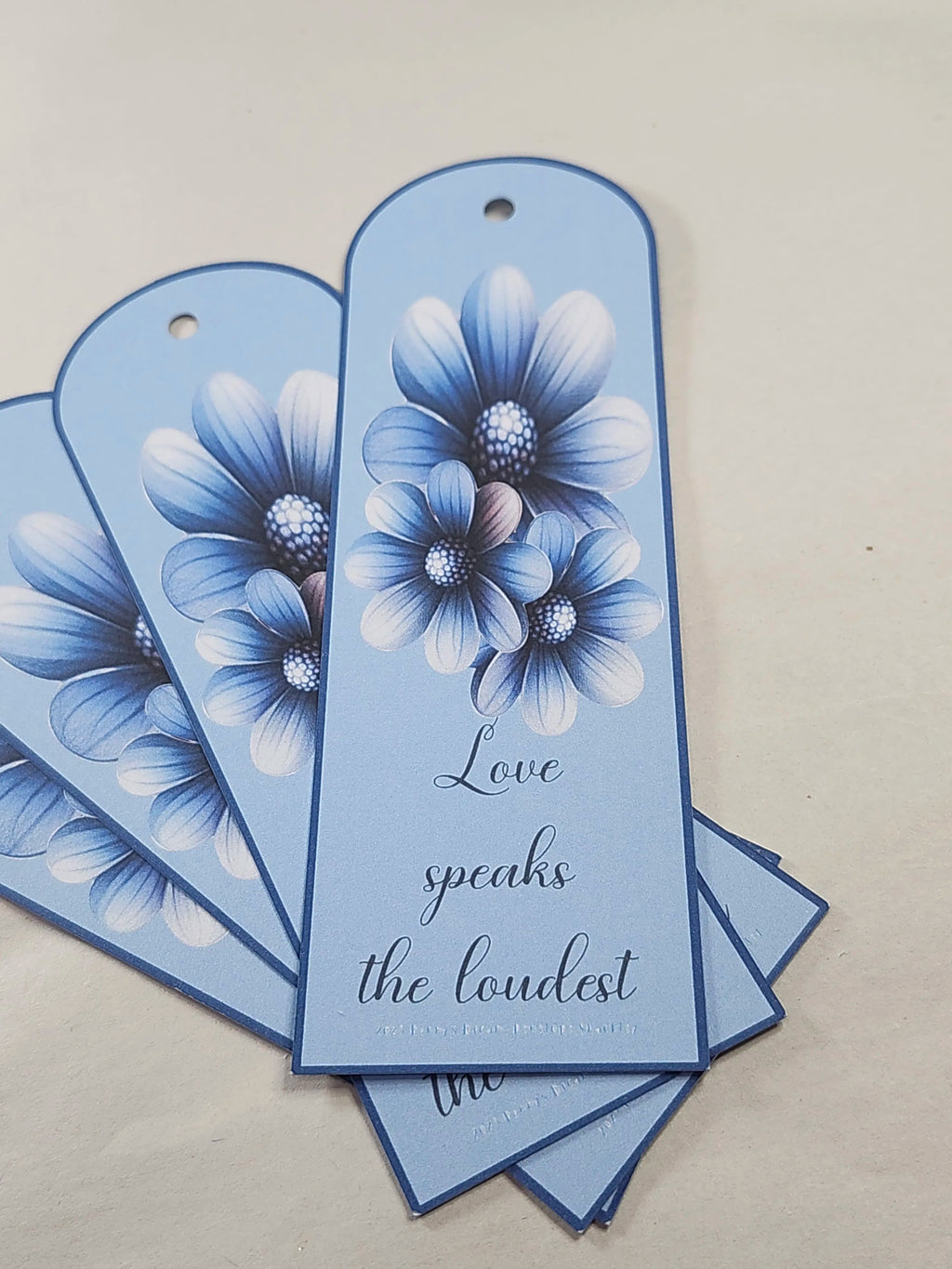 Love Speaks — Bookmark Sheet — Digital Download