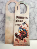 Thanksgiving Dinner Door Hanger — Digital Download