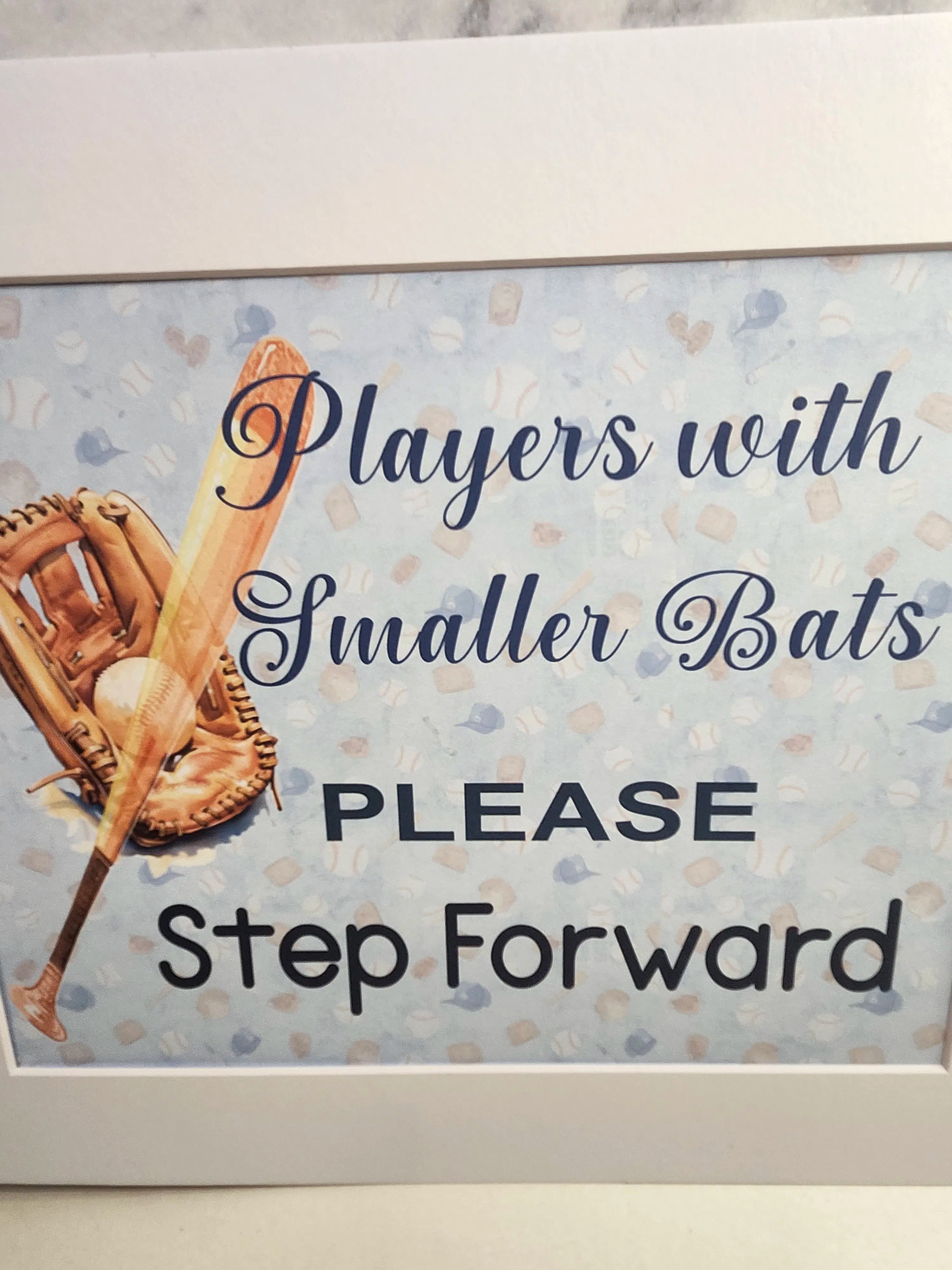 Small Bats — Bathroom Sign — Digital Download