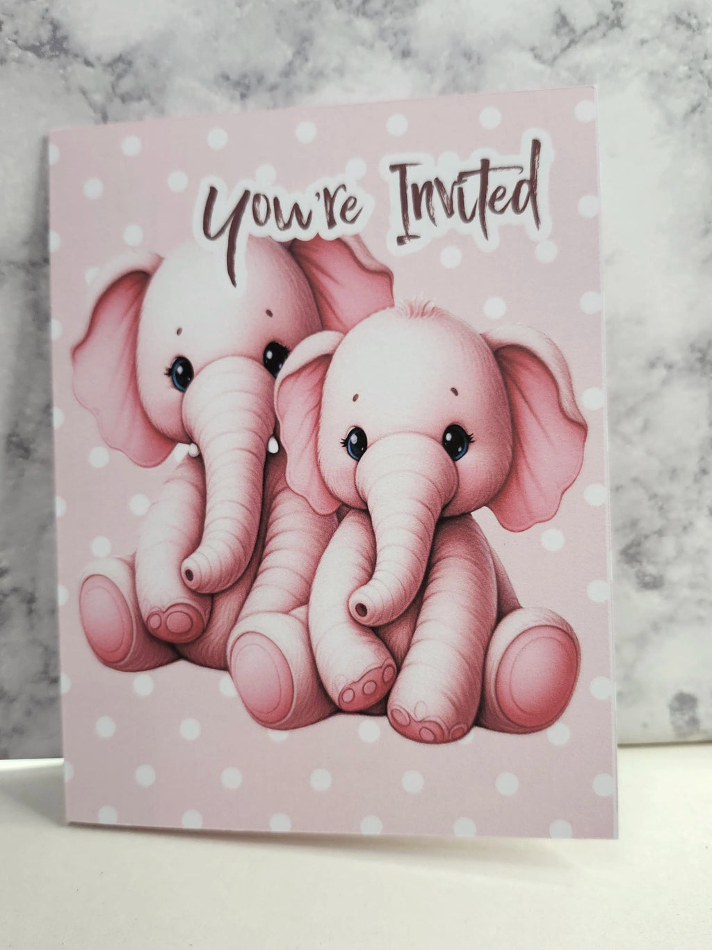 Baby Shower Invite – A2 Card – Digital File (SVG for Silhouette Studio)