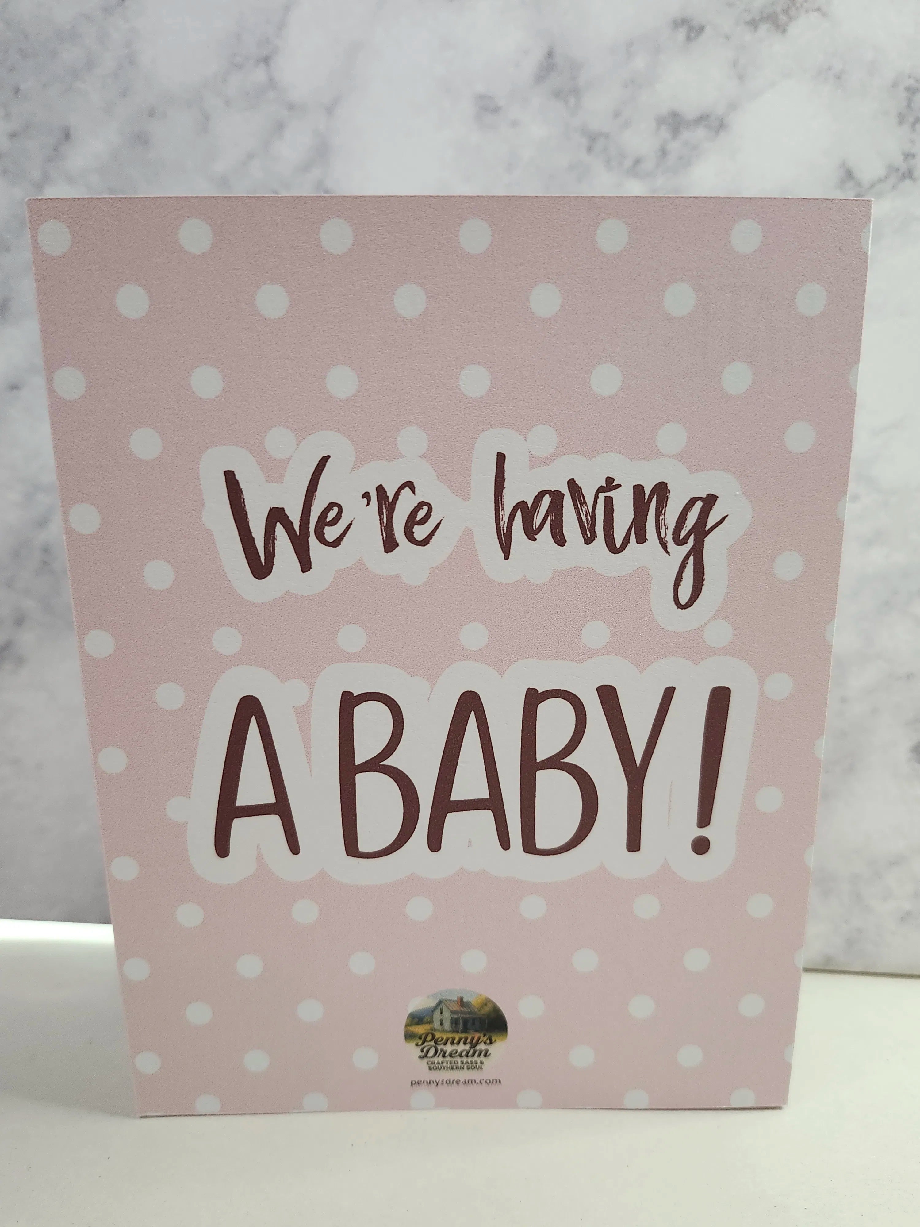 Baby Shower Invite – A2 Card – Digital File (SVG for Silhouette Studio)