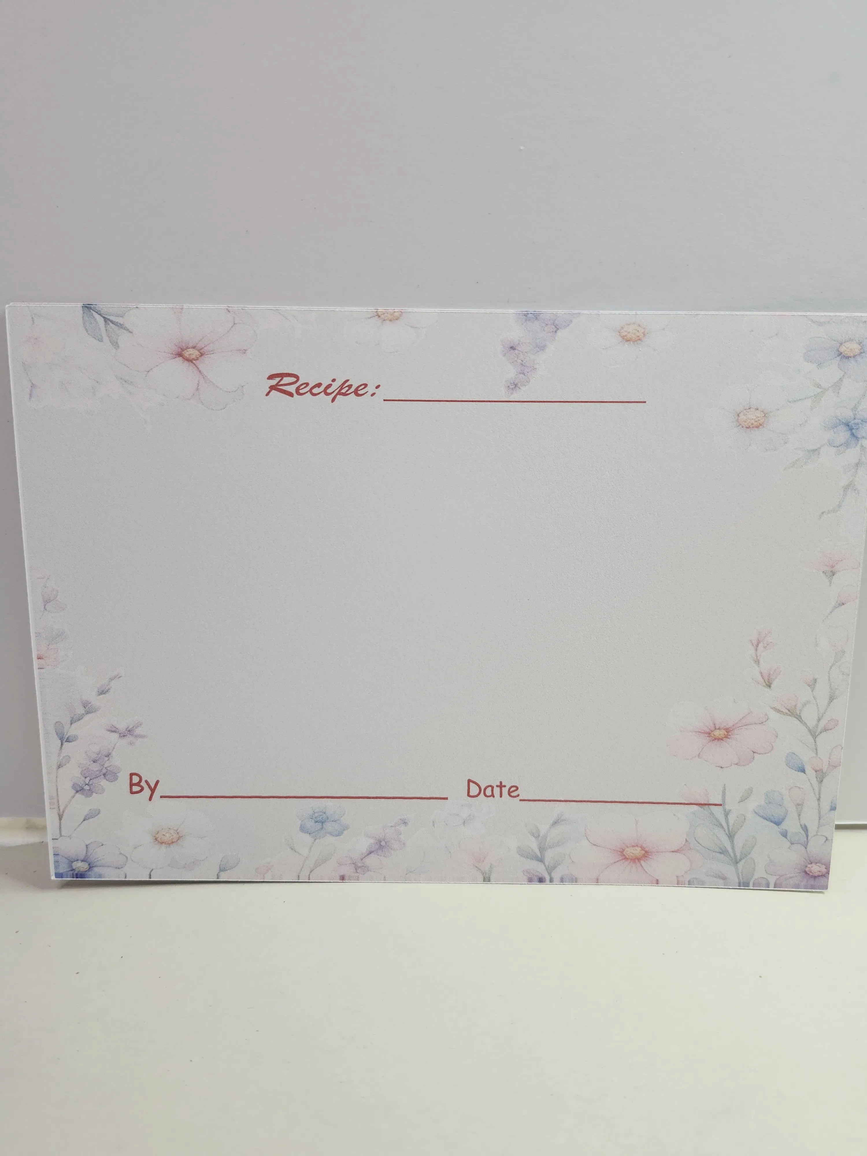 Recipe Card – 5×7 – Digital File (SVG for Silhouette Studio)