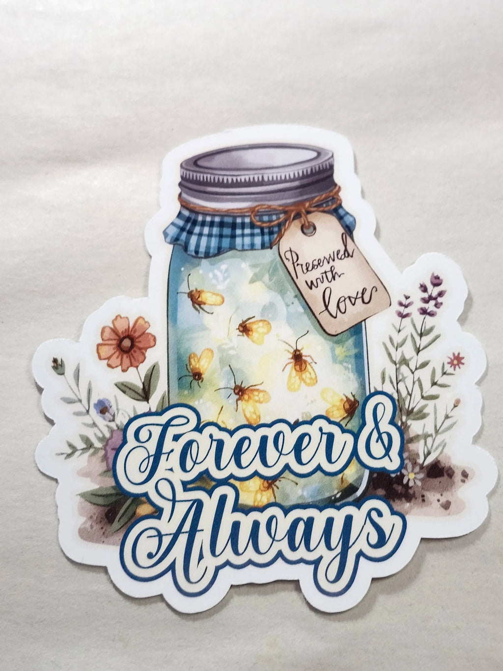 Firefly Love Sticker – Digital File (SVG for Silhouette Studio)