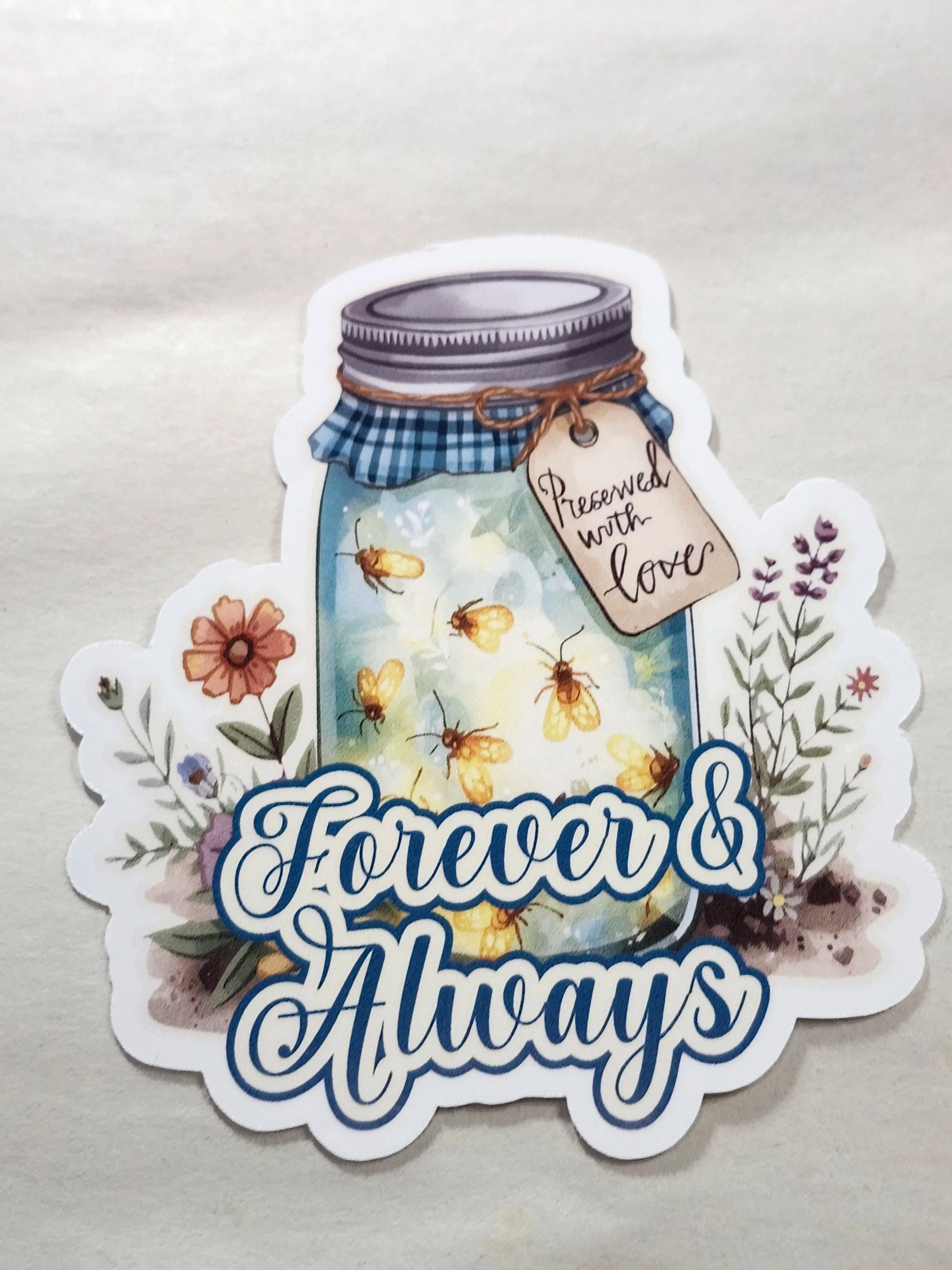 Firefly Love Sticker – Digital File (SVG for Silhouette Studio)