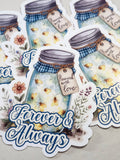 Firefly Love Sticker – Digital File (SVG for Silhouette Studio)