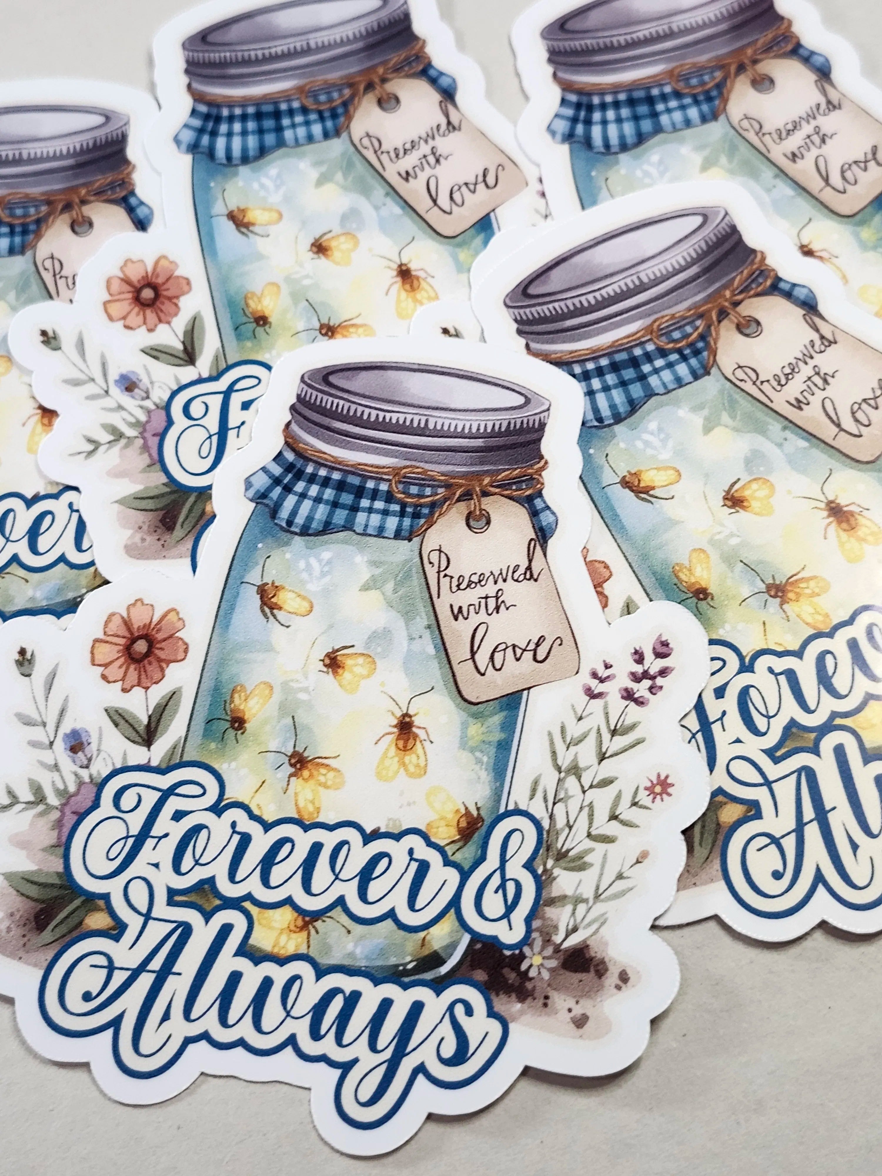 Firefly Love Sticker – Digital File (SVG for Silhouette Studio)