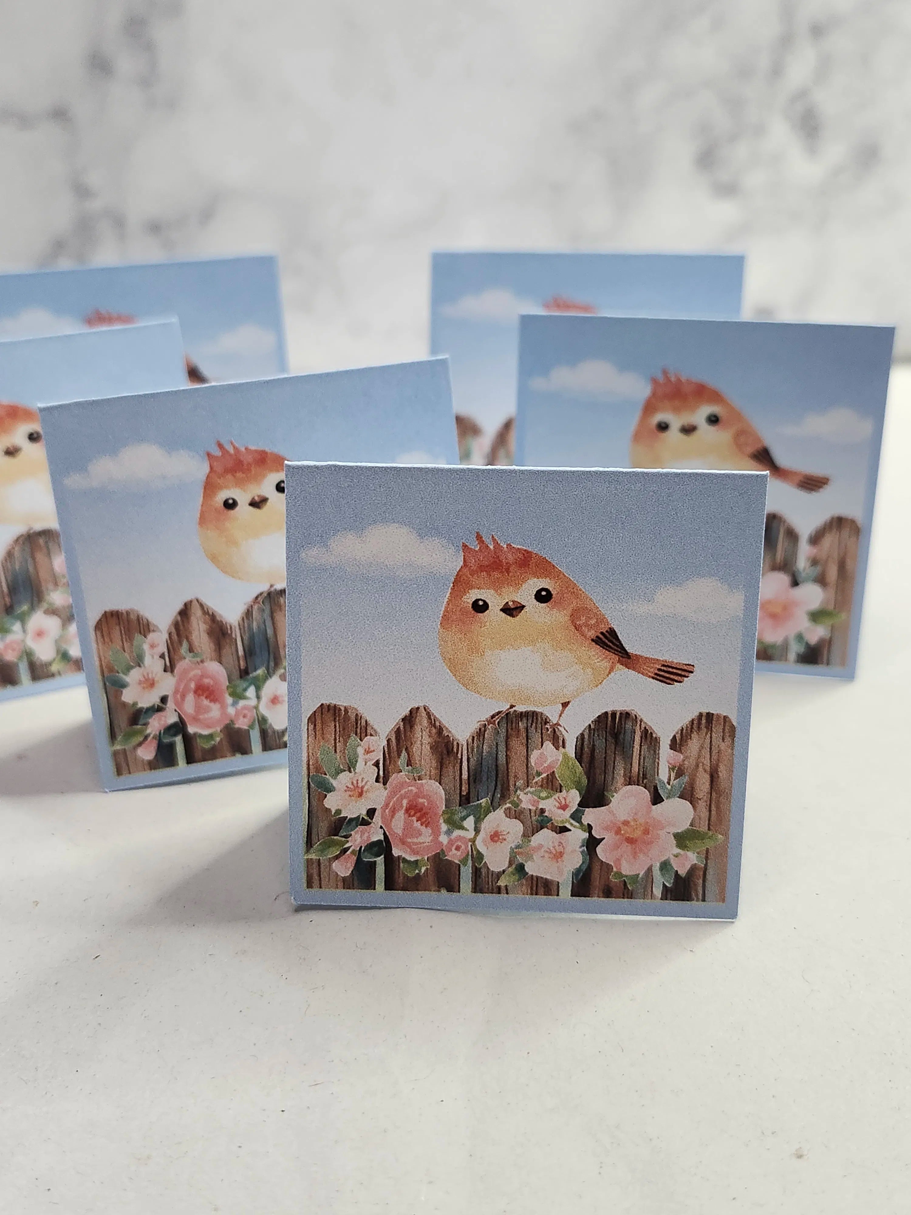 Little Bird Gift or Mini Card Set – Digital File (SVG for Silhouette Studio)