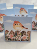 Little Bird Gift or Mini Card Set – Digital File (SVG for Silhouette Studio)