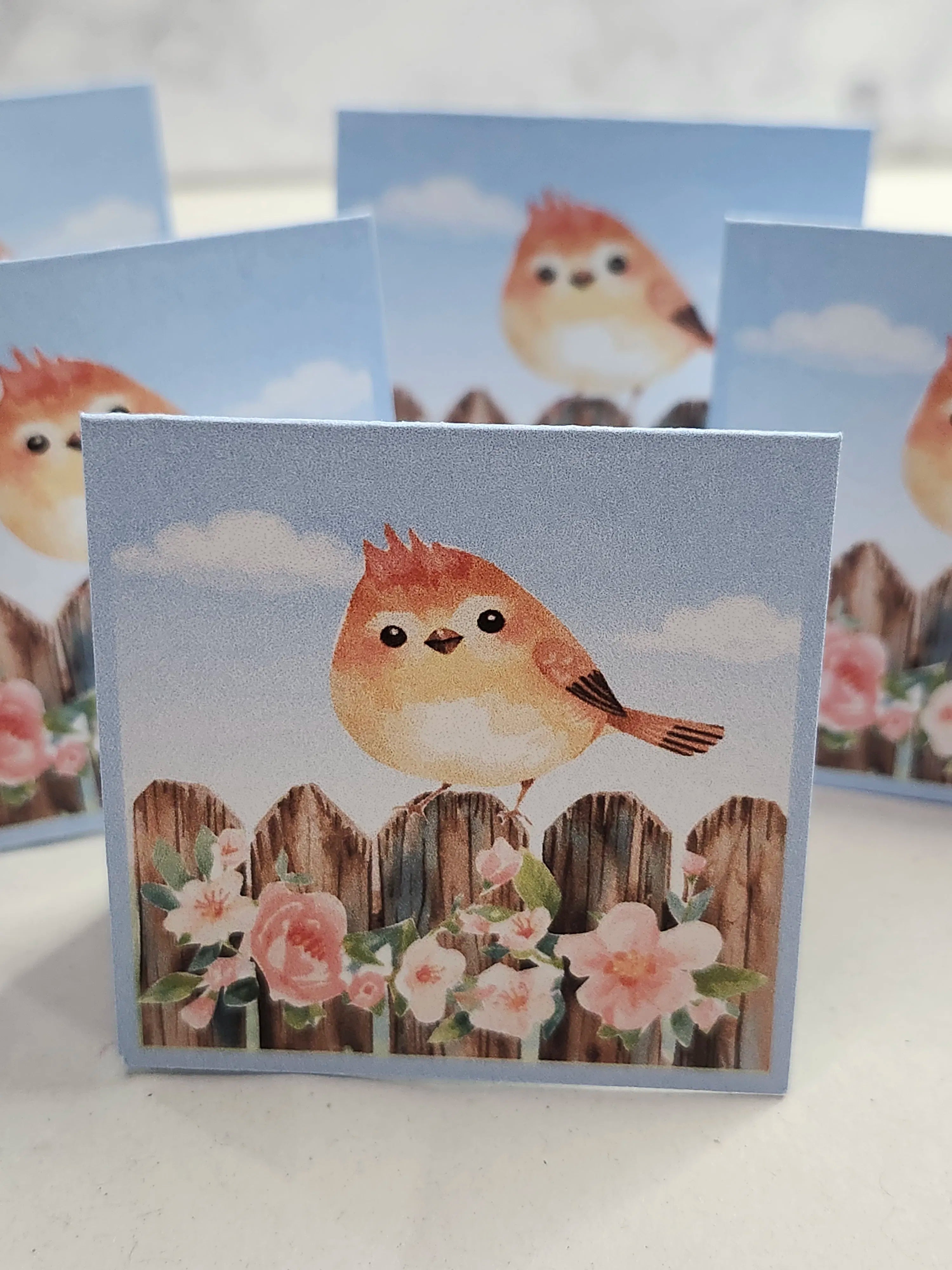 Little Bird Gift or Mini Card Set – Digital File (SVG for Silhouette Studio)