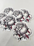 Bleeding Rose Sticker or Magnet – Digital File (SVG for Silhouette Studio)