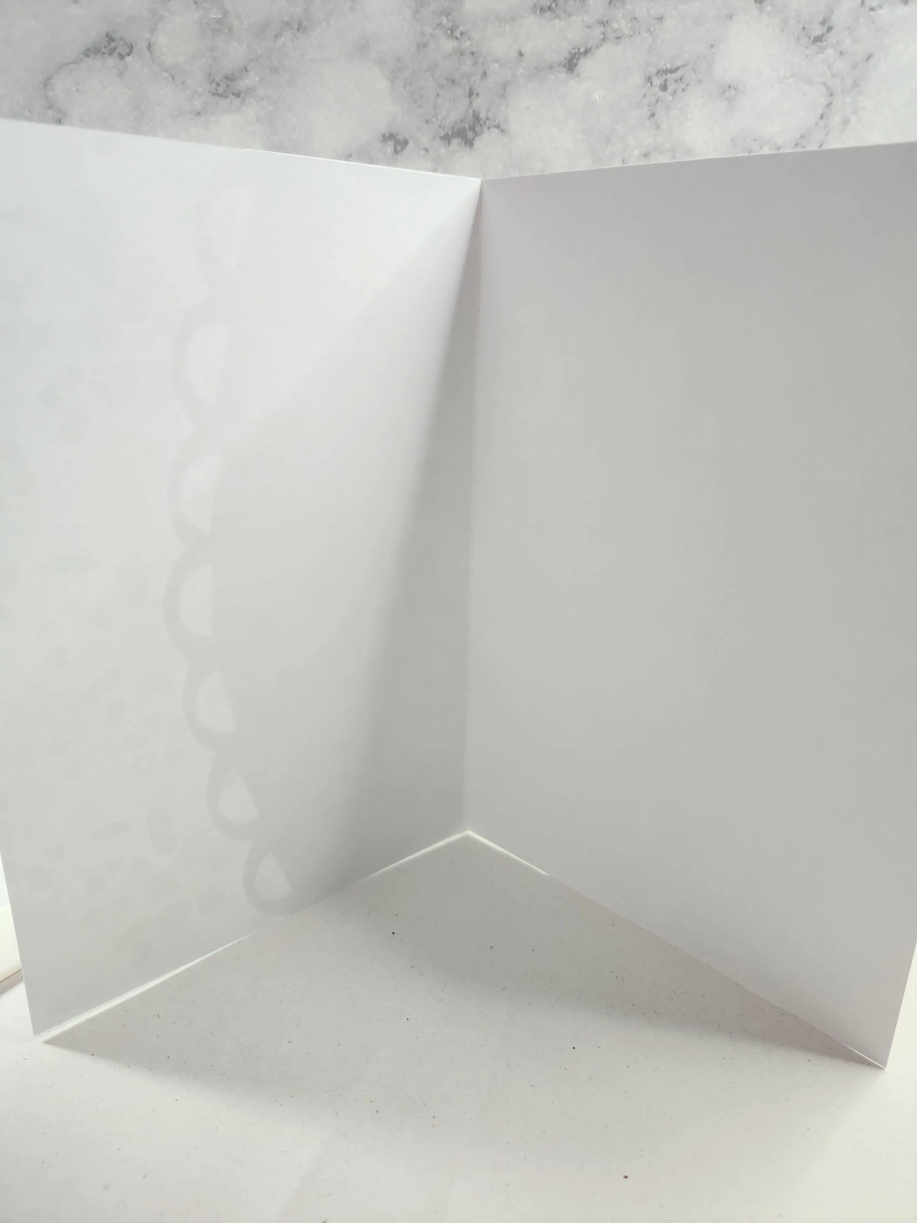 Scalloped Edge Layered Card Base – 5×7 Template (SVG for Silhouette Studio)
