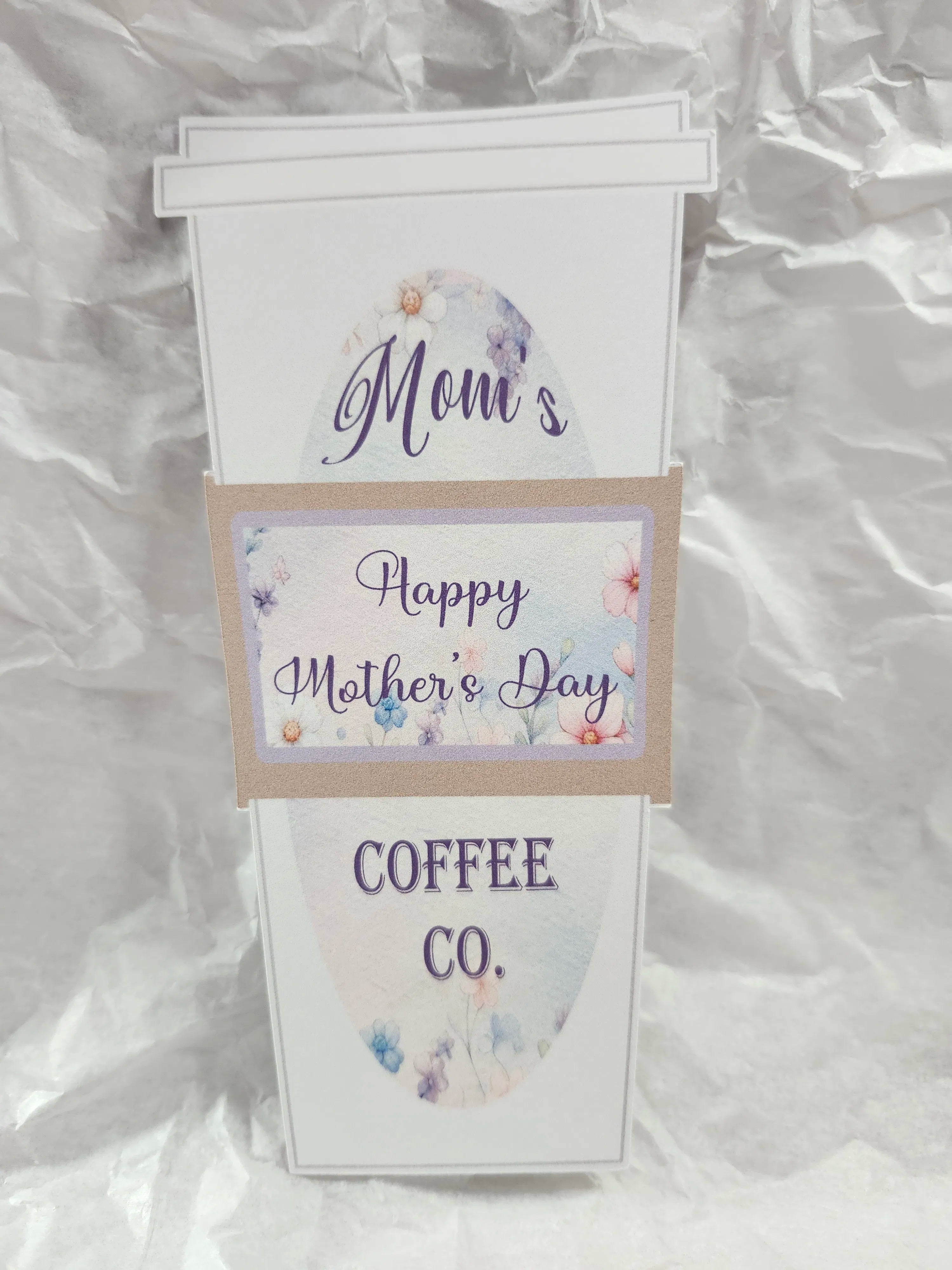 Mom’s Coffee Company Bookmark – Mother’s Day – Silhouette Studio SVG